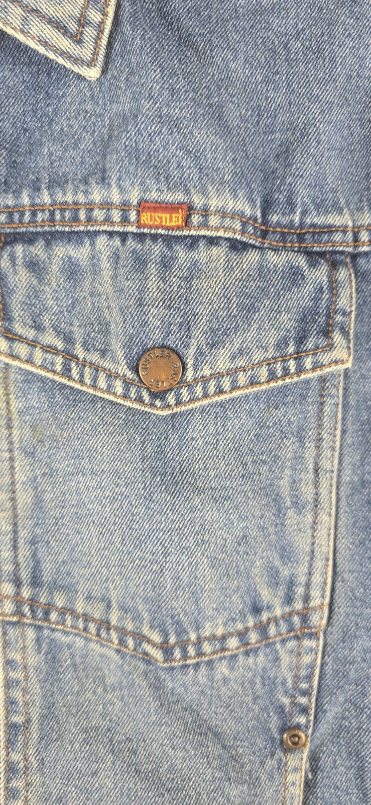 Vintage Rustler Denim Jacket Women&
