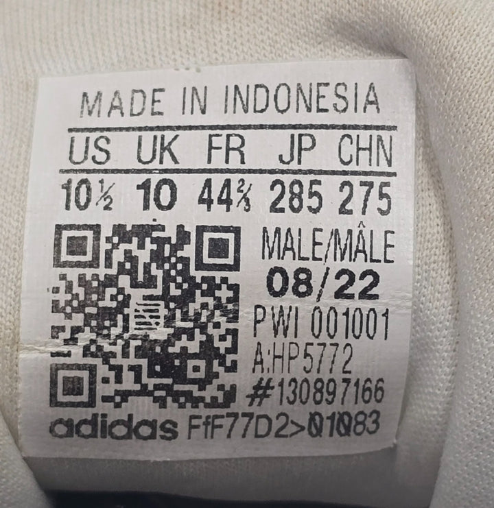 Adidas Ultrabounce HP5772 Mens 10.5 Running Shoes White Gray Textile Sneaker
