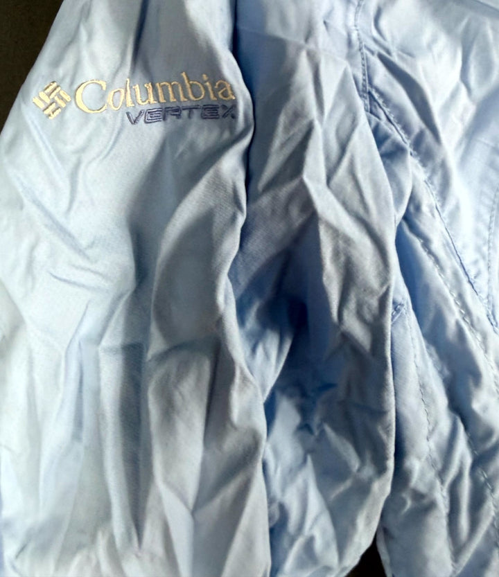 Columbia Vertex Jacket Womens Medium Blue Interchange Waterproof Breathable