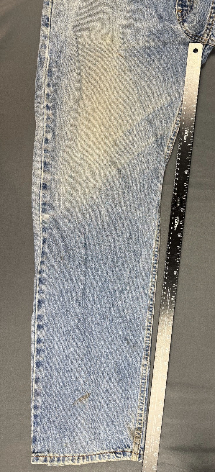 Signature by Levi Strauss &amp; Co Jeans Mens 38x34 Blue Denim Regular Fit Straight