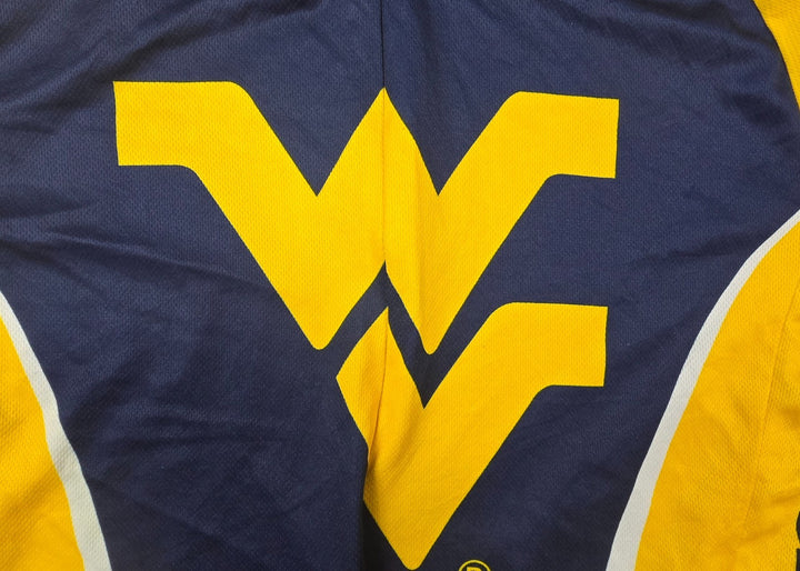 Adrenaline Promotions NCAA West Virginia Mountaineers Cycling Jersey Mens M Blue
