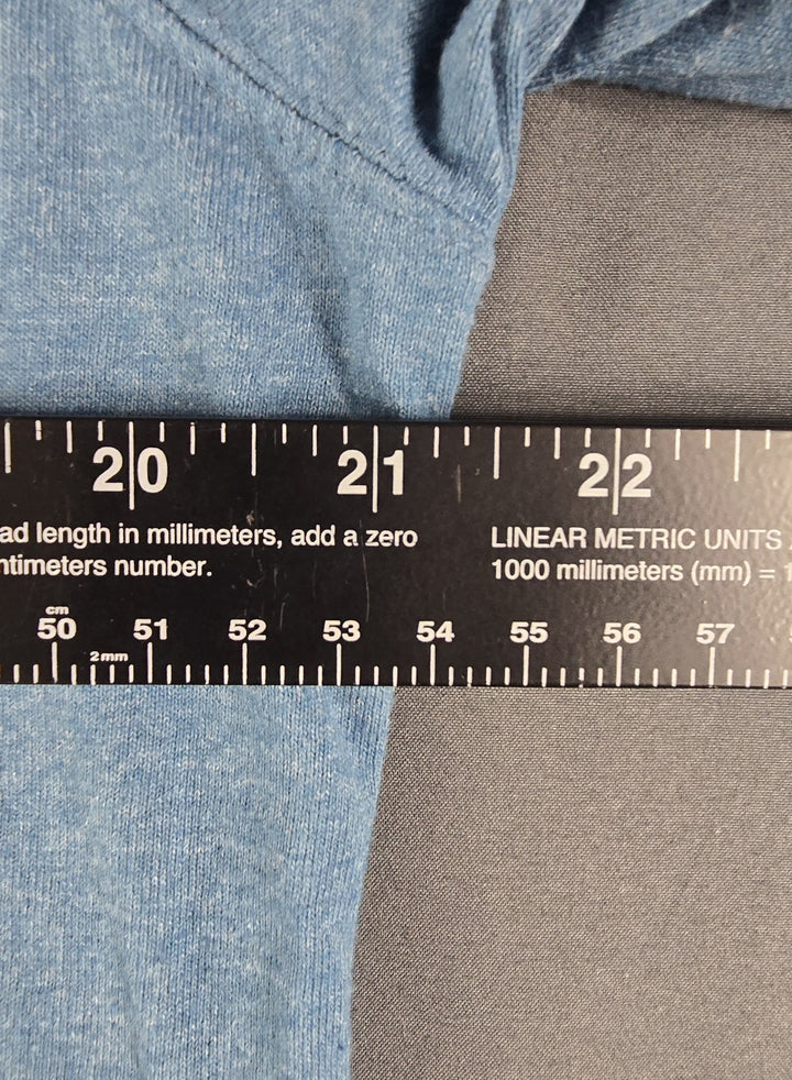 Carhartt Shirt Boys Large (12-16) Washed Blue Logo Long Sleeve Original Fit..