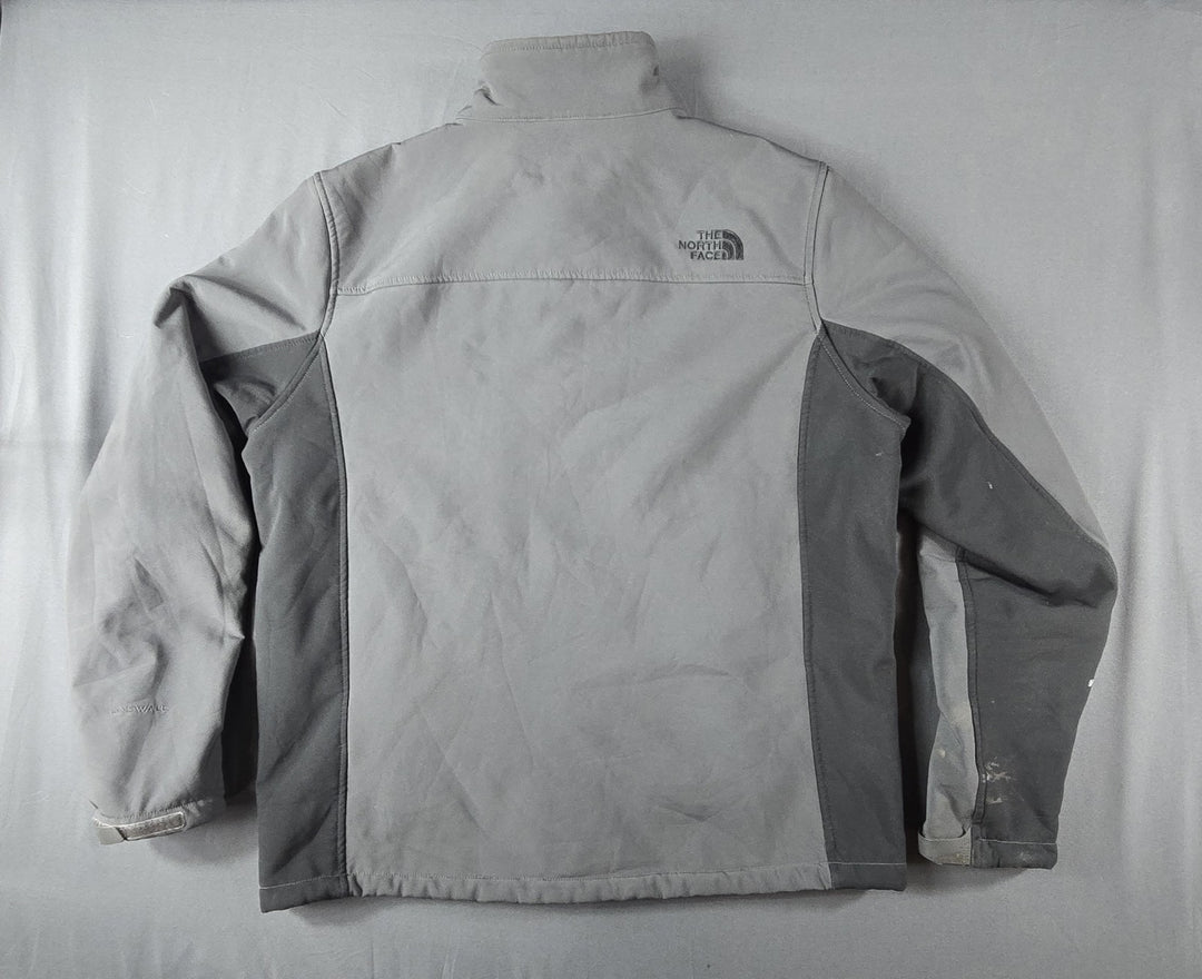 Columbia Jacket Mens Medium Gray Full Zip Logo Fleece Lined Interchange  Coat