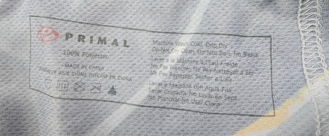 Primal Cycling Jersey Mens Medium Multicolor TM &amp; C 2011 GDP Racing Full Zip