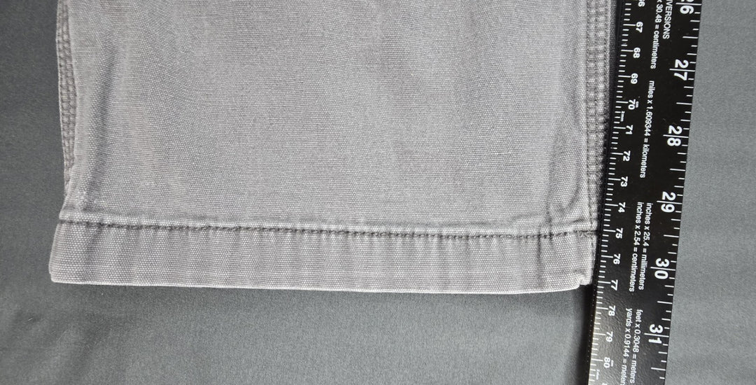 Carhartt Pants Mens 42x32 Grey Relaxed Fit Straight Leg Carpenter Workwear