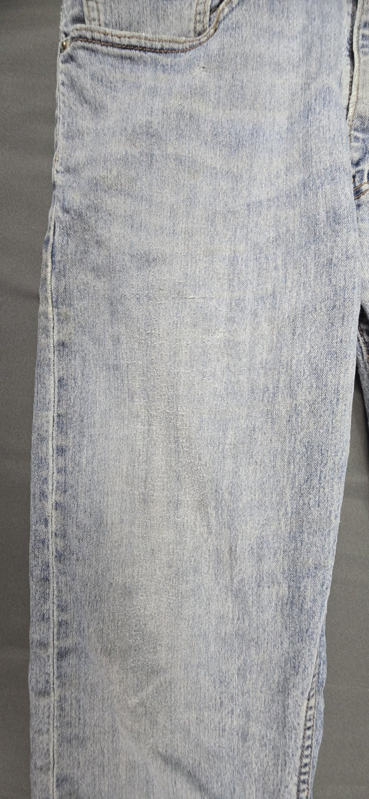 Levis 505 Jeans Mens 34x32 Blue Light Wash Regular Fit Straight Leg Modern