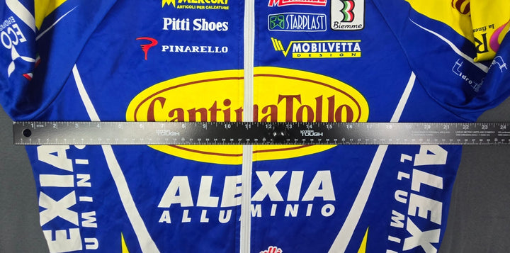 Biemme Cantina Tollo Alexia Alluminio Professional Cycling Jersey Mens 6 Blue