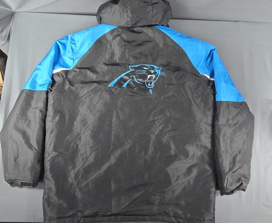G-III Carolina Panthers NFL Hooded Heavyweight Parka Jacket Men&