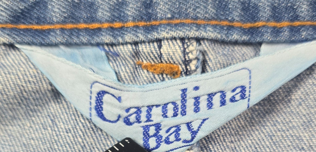Vintage Carolina Bay A Line Skirt Womens Large Blue Denim Western High Waisted