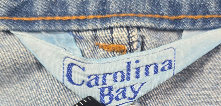 Vintage Carolina Bay A Line Skirt Womens Large Blue Denim Western High Waisted