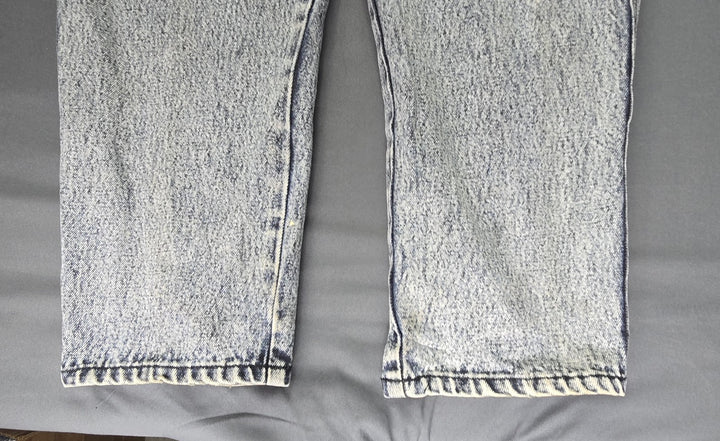 Paco Premium Jeans Mens 34x32 Blue Denim Light Wash Relaxed Straight Fit Leg