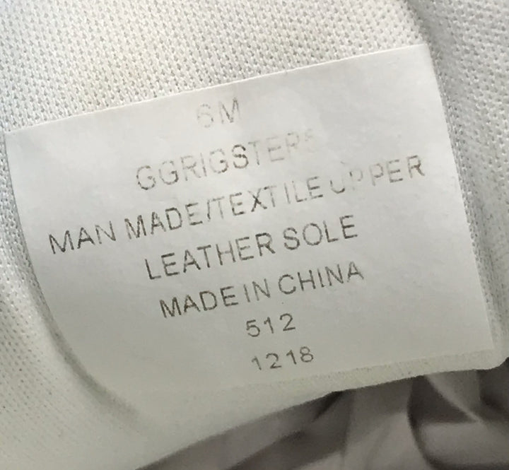 G By Guess Los Angeles Rigster GGRIGSTERS Women 6 M Platform Shoes White Sneaker