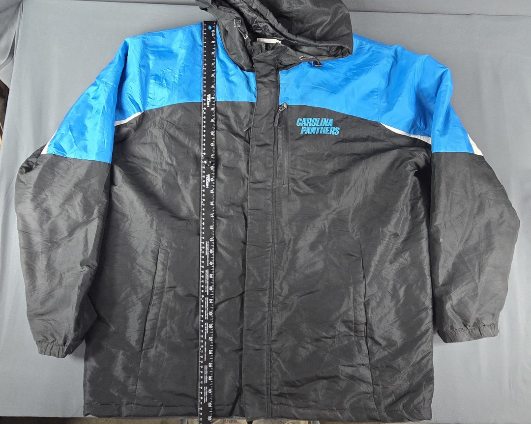 G-III Carolina Panthers NFL Hooded Heavyweight Parka Jacket Men&