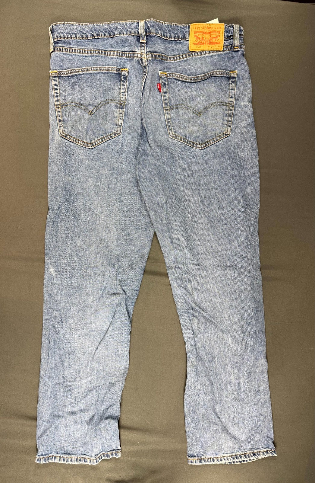 Levis 550 Relaxed Fit Jeans Mens 36x30 Medium Wash Blue Denim 00550-0100