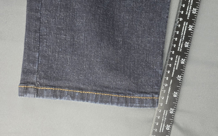 Uban Star Jean Mens 38x30 Blue Dark Wash Straight Leg Relaxed Fit