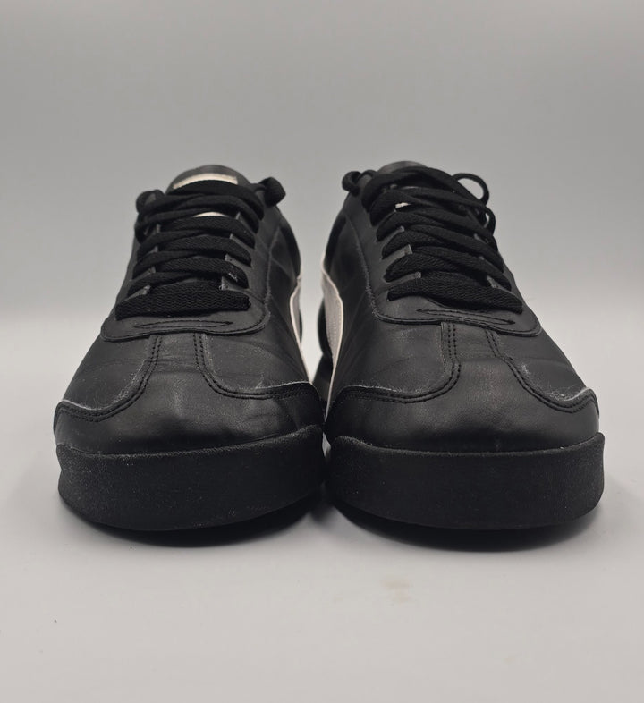 Puma Roma Basic 353572-11 Mens 11.5 Athletic Shoes Core Black Leather Sneakers