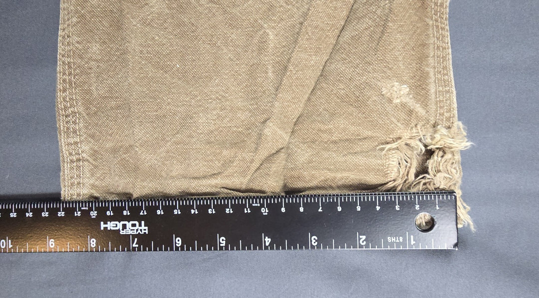 Carhartt FR Jeans Mens 36x32 Beige Original Fit Straight Leg Carpenter Workwear