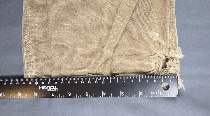 Carhartt FR Jeans Mens 36x32 Beige Original Fit Straight Leg Carpenter Workwear