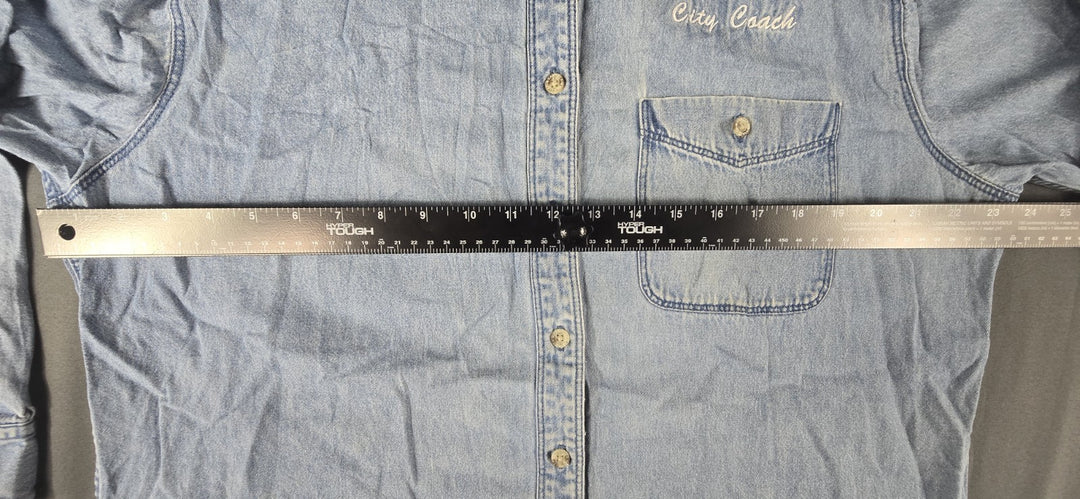 Wrangler Hero City Coach Denim Shirt Men&