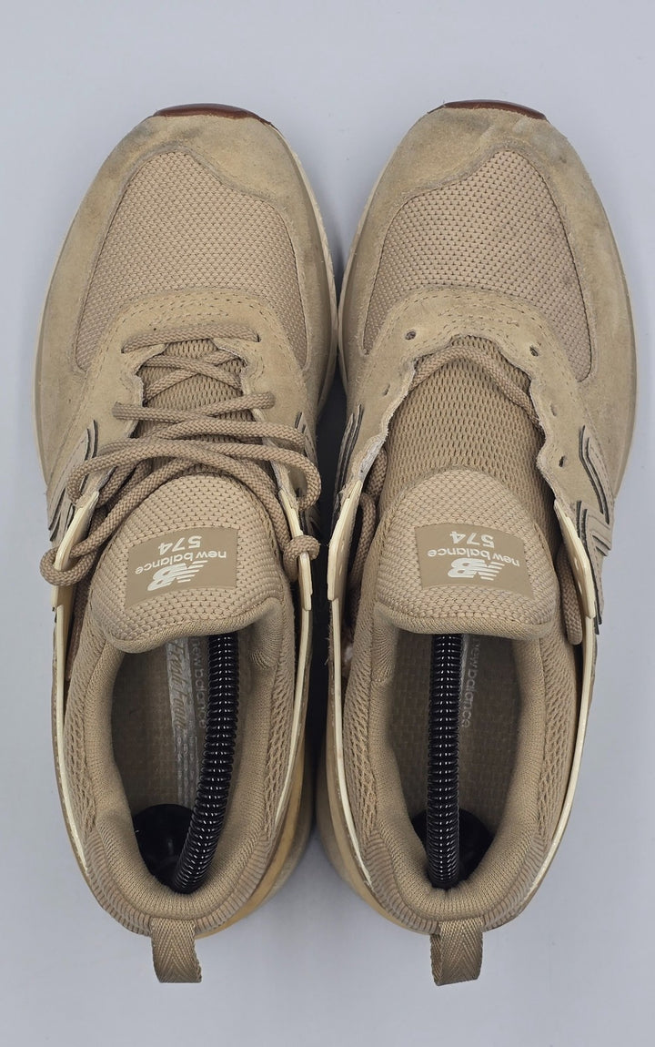 New Balance 574 Sport WS574SFI Womens 7.5 B Athletic Shoes Incense Suede Sneaker
