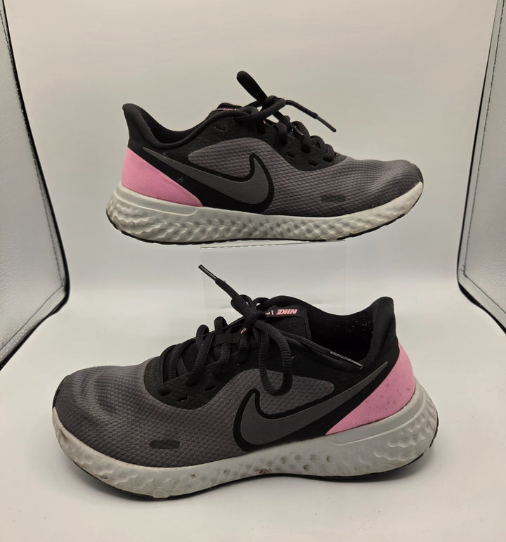 Nike Revolution 5 BQ3207-004 Womens 8.5 Running Shoes Black Psychic Pink Sneaker