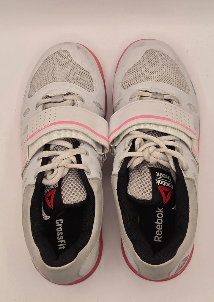 Reebok CrossFit Lifter 2.0 M43663 Womens 6 Weightlifting Shoes White Sneakers