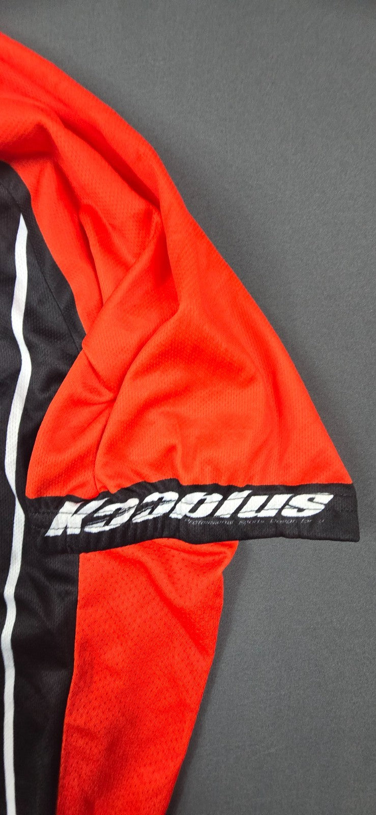 Kooplus Cycling Jersey Mens 2XL Multicolor Graphic Lined Raglan Sleeve Full Zip