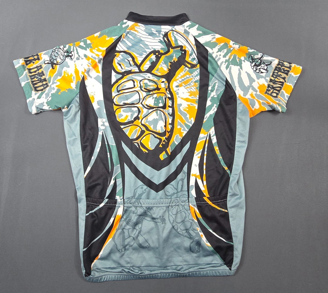 Primal Cycling Jersey Mens Medium Multicolor TM &amp; C 2011 GDP Racing Full Zip