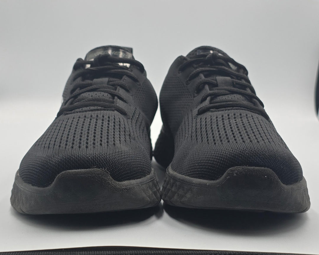 Skechers Lite Foam 16898-BBk Mens 8.5 US Trainers Shoes Black Textile Sneaker