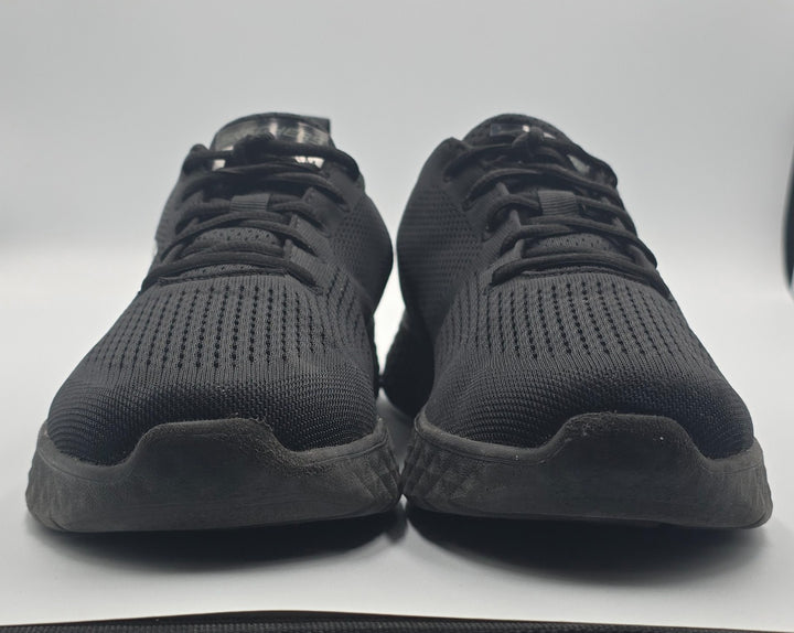 Skechers Lite Foam 16898-BBk Mens 8.5 US Trainers Shoes Black Textile Sneaker