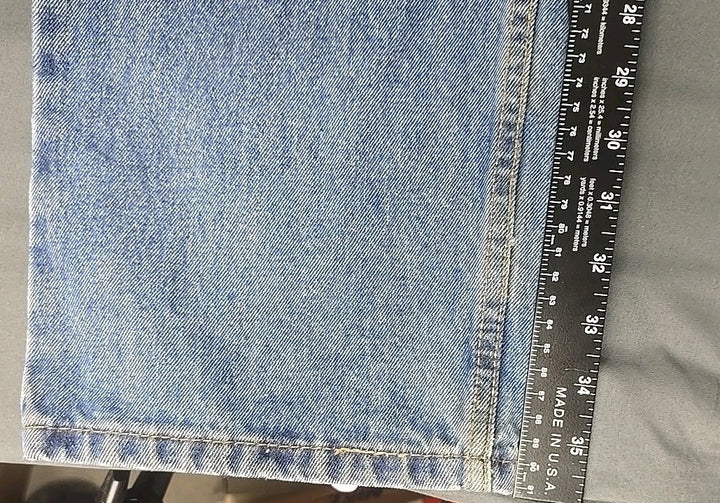 Levis 550 Jeans Mens 34x36 Blue Medium Wash Relaxed Fit Straight Leg Modern