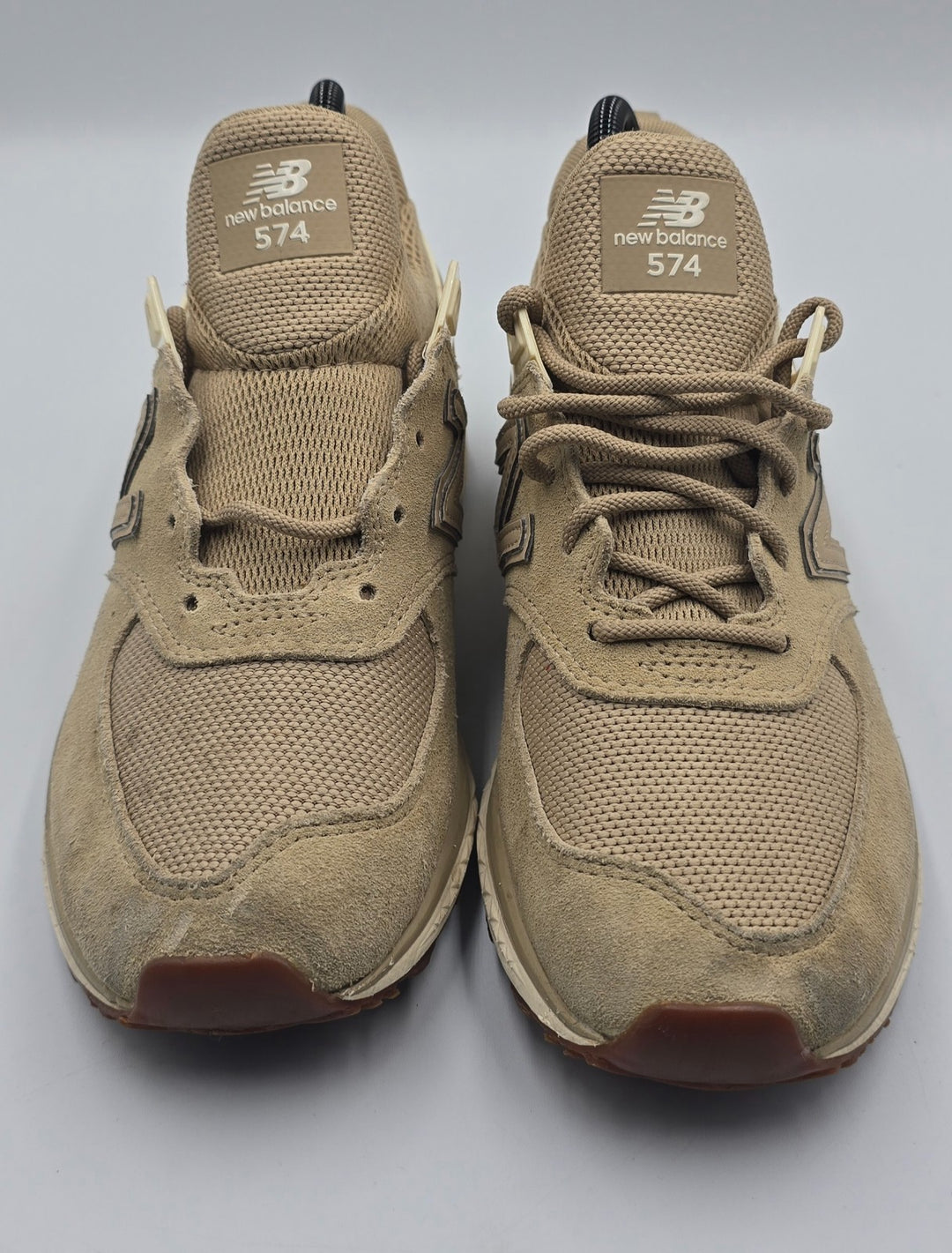 New Balance 574 Sport WS574SFI Womens 7.5 B Athletic Shoes Incense Suede Sneaker