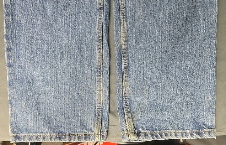 Levis 550 Jeans Mens 34x36 Blue Medium Wash Relaxed Fit Straight Leg Modern
