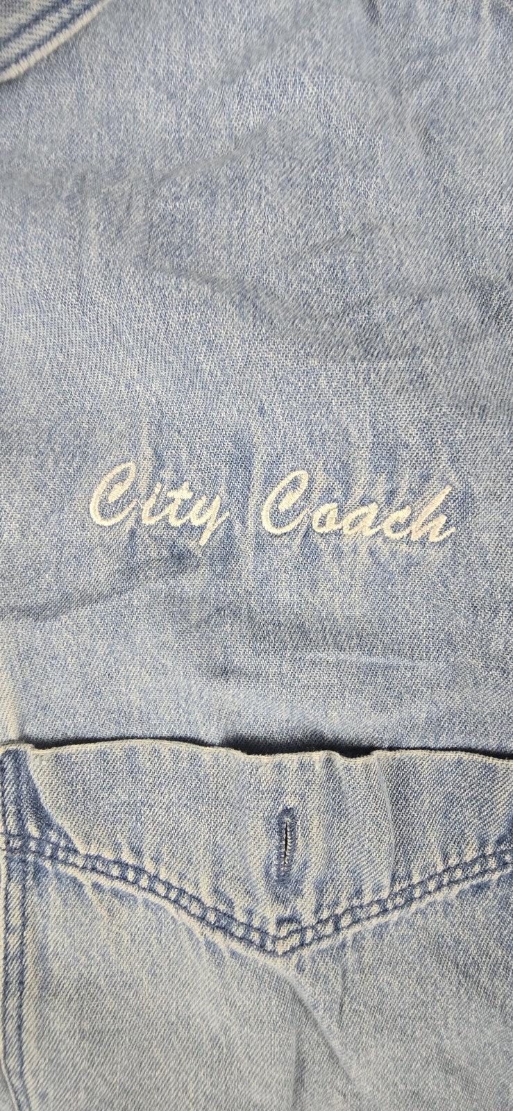 Wrangler Hero City Coach Denim Shirt Men&