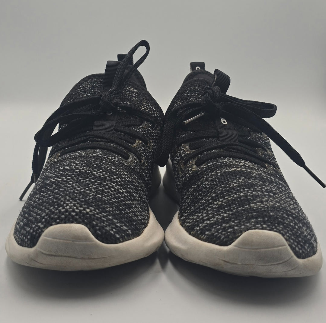Adidas Cloudfoam Pure DB0694 Womens US 6 Running Shoes Black White Sneakers