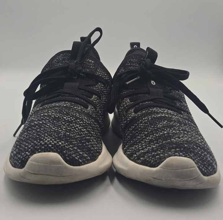 Adidas Cloudfoam Pure DB0694 Womens US 6 Running Shoes Black White Sneakers