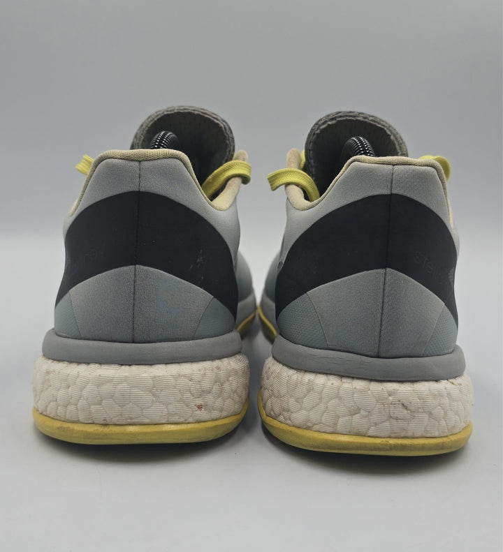 Adidas Stella McCartney Barricade Boost Womens 8.5 Halo Blue Yellow Tennis Shoes