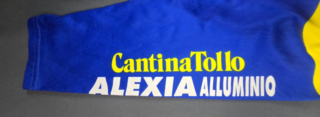 Biemme Cantina Tollo Alexia Alluminio Professional Cycling Jersey Mens 6 Blue