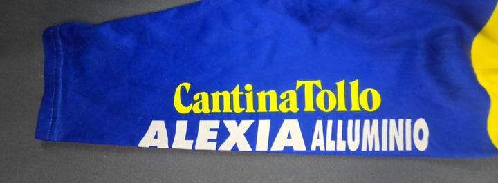 Biemme Cantina Tollo Alexia Alluminio Professional Cycling Jersey Mens 6 Blue