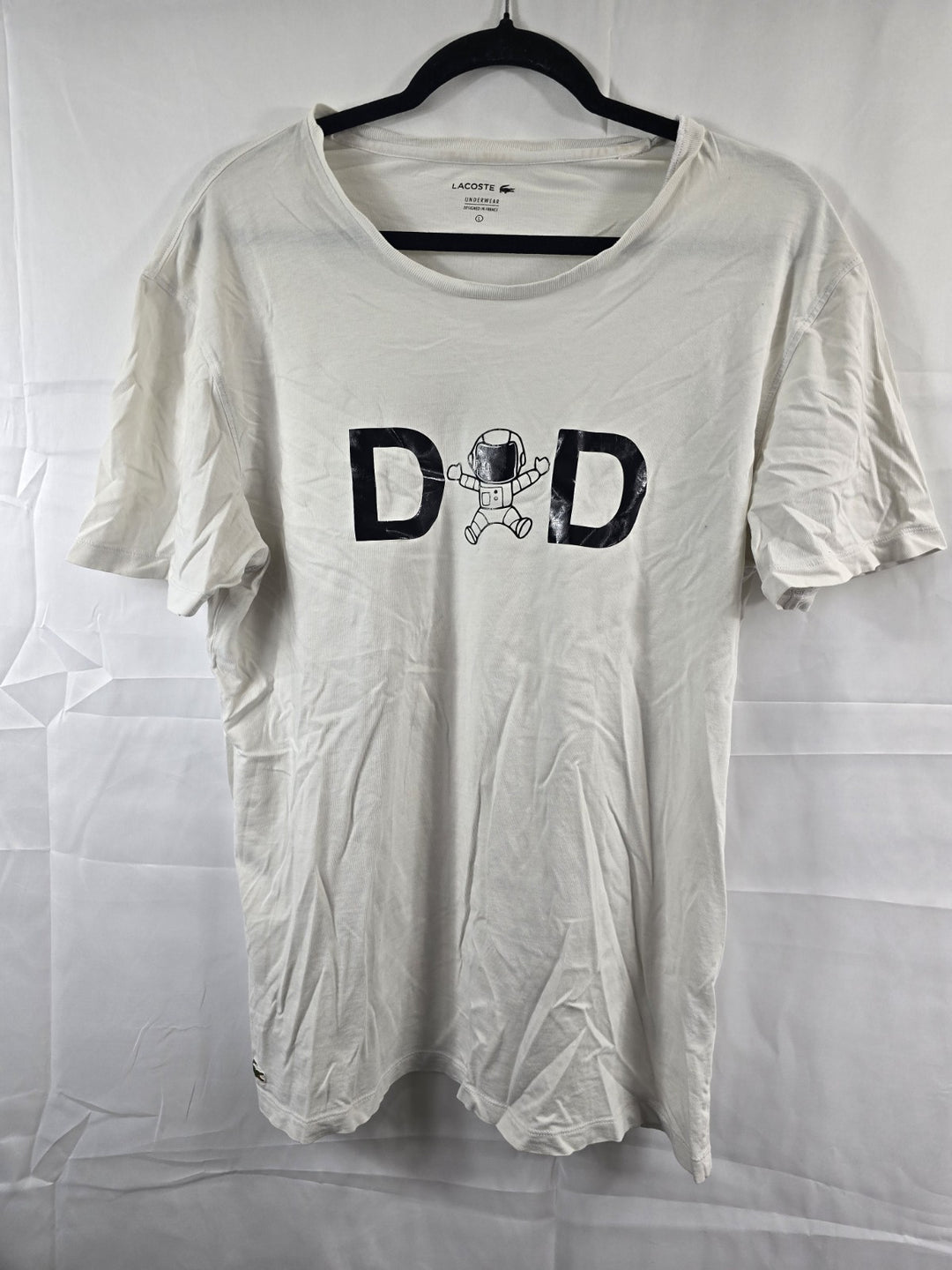 Lacoste Astronaut Graphic DAD Logo T-Shirt Men&