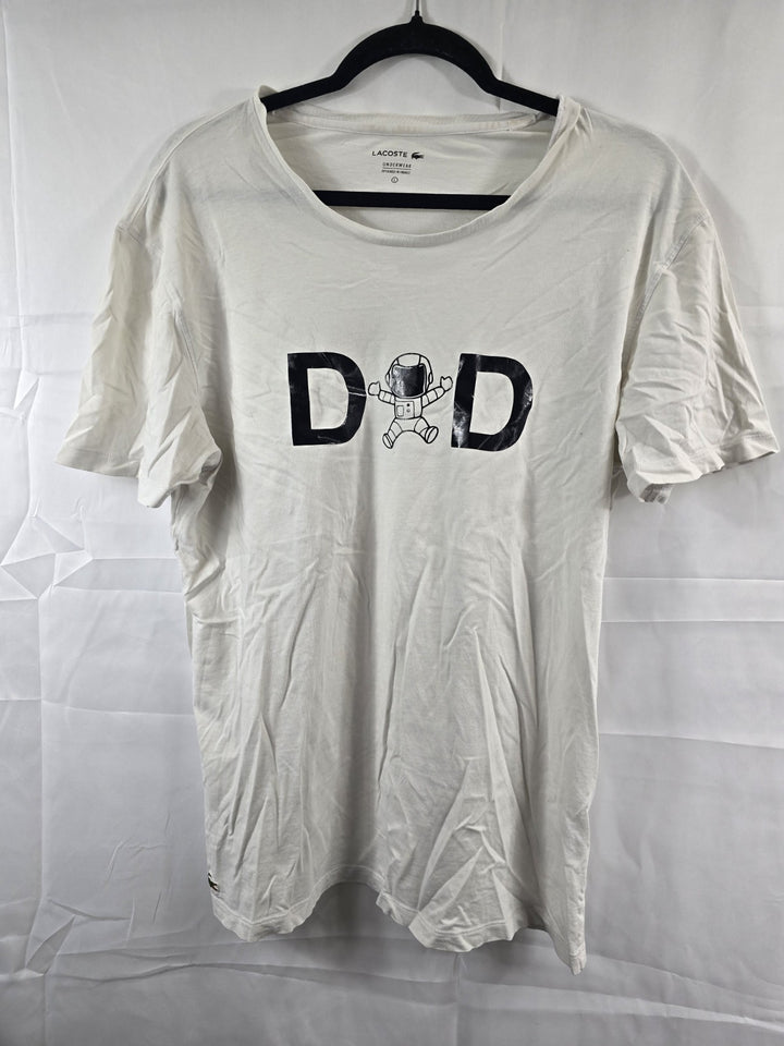 Lacoste Astronaut Graphic DAD Logo T-Shirt Men&