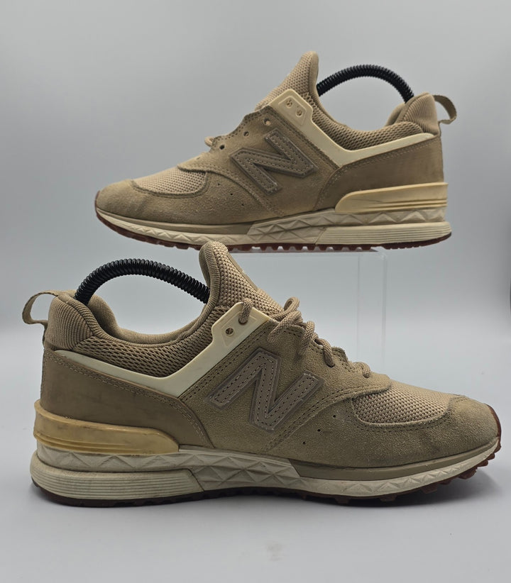 New Balance 574 Sport WS574SFI Womens 7.5 B Athletic Shoes Incense Suede Sneaker