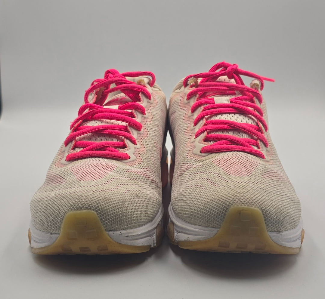 Nike Air Max Tailwind 7 683635-116 Women 9 Running Shoe White Hyper Pink Sneaker