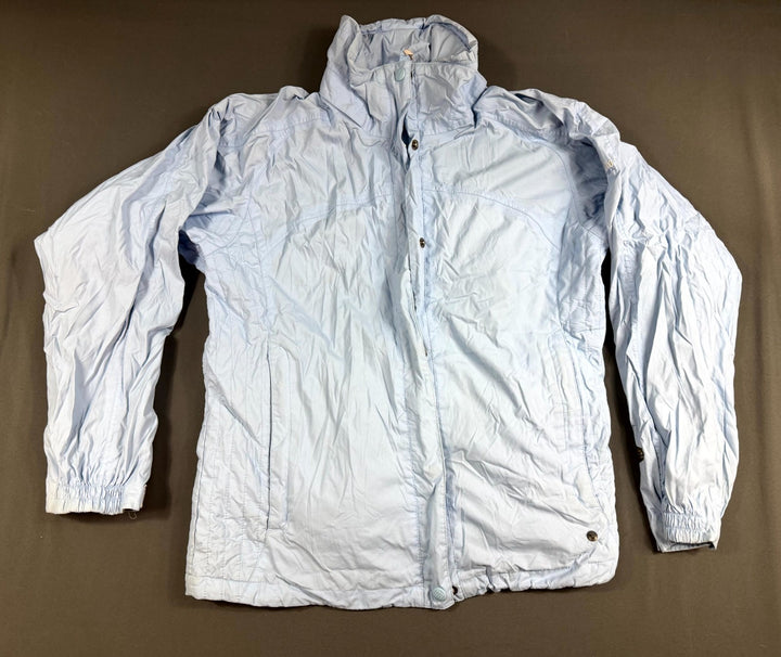Columbia Vertex Jacket Womens Medium Blue Interchange Waterproof Breathable