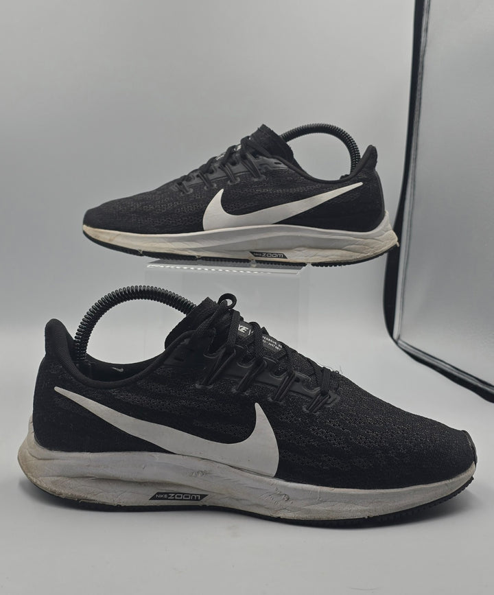Nike Air Zoom Pegasus 36 AQ2210-004 Women 8 Athletic Running Shoes Black Sneaker