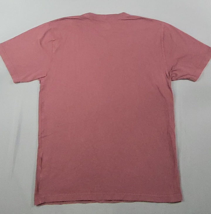 Carhartt Shirt Men’s K87 Medium Burgundy Logo Loose Fit Short Sleeve Pocket
