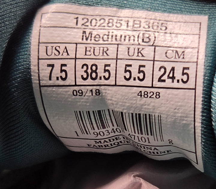 Brooks Launch 6 1202851B365 Womens US 7.5 B Running Shoes Latigo Pacific Sneaker