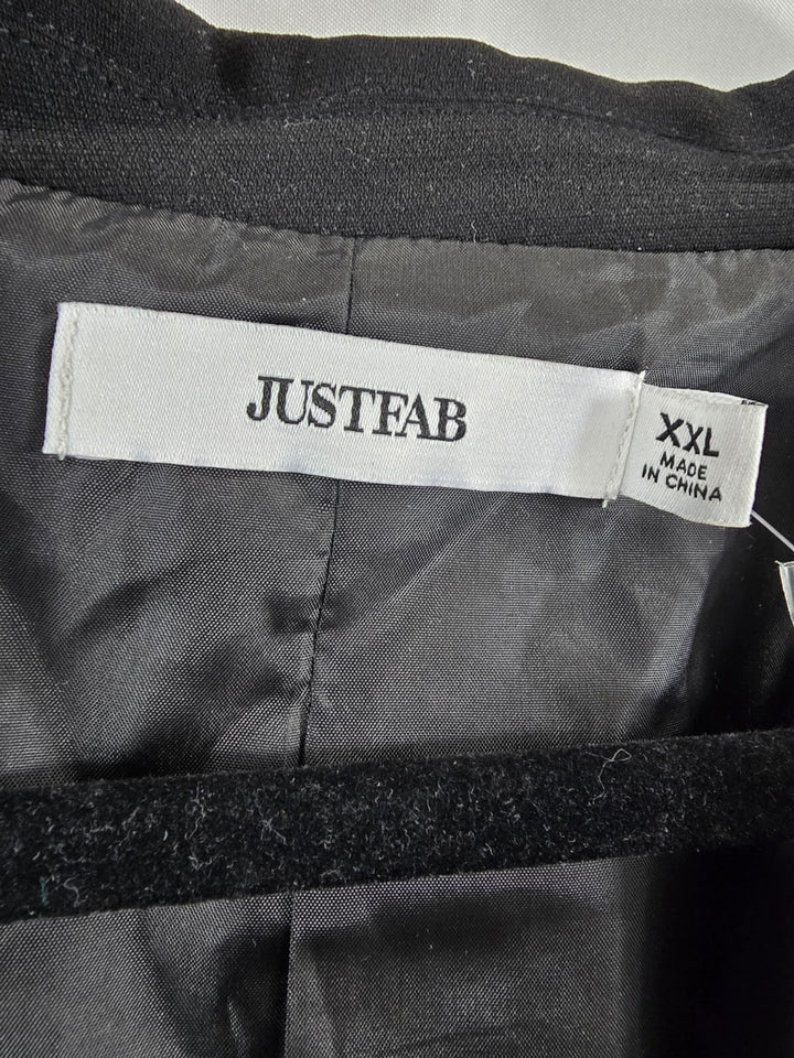 NWT JustFab Open Front Blazer Jacket Women&