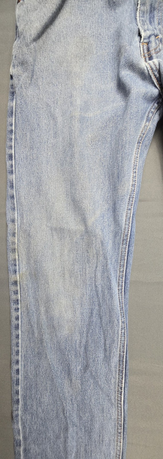 Levis 505 Jeans Mens 34x34 Light Wash Regular Fit Straight Leg Modern