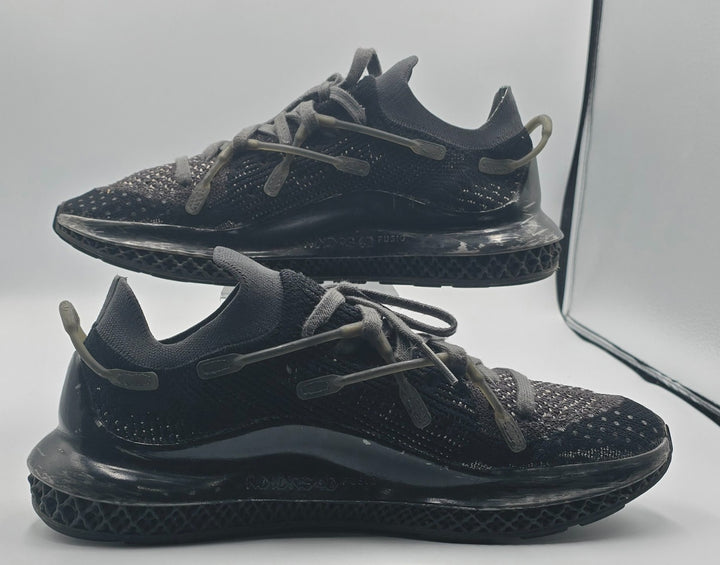 Adidas 4D Fusio H04512 Mens 9 Running Shoes Core Black Carbon Athletic Sneakers